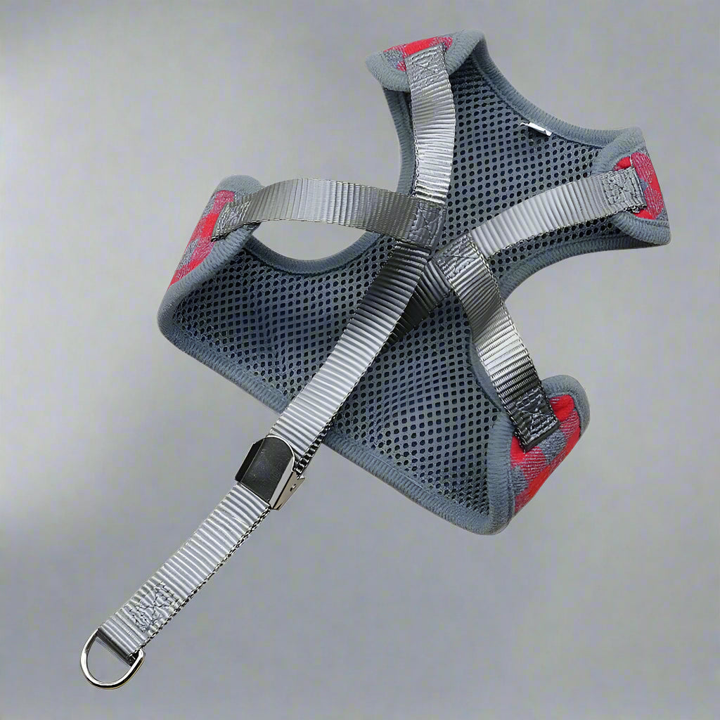 Bowknot Mesh Padded Harness