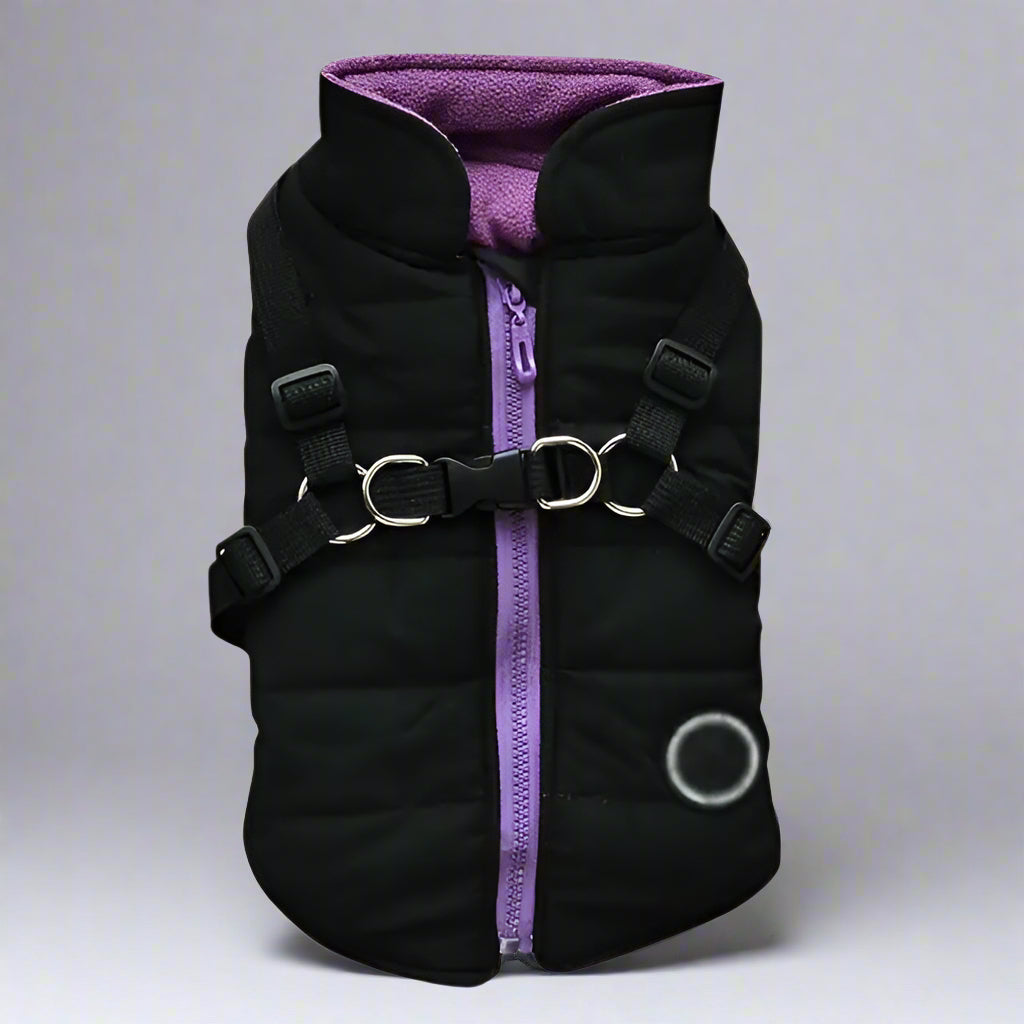 Waterproof Pet Coat with Harness