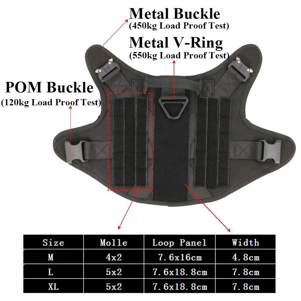 All-Terrain Tactical Dog Vest